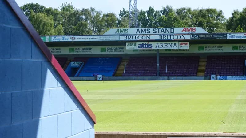 AMS Stand exterior at The Attis Arena