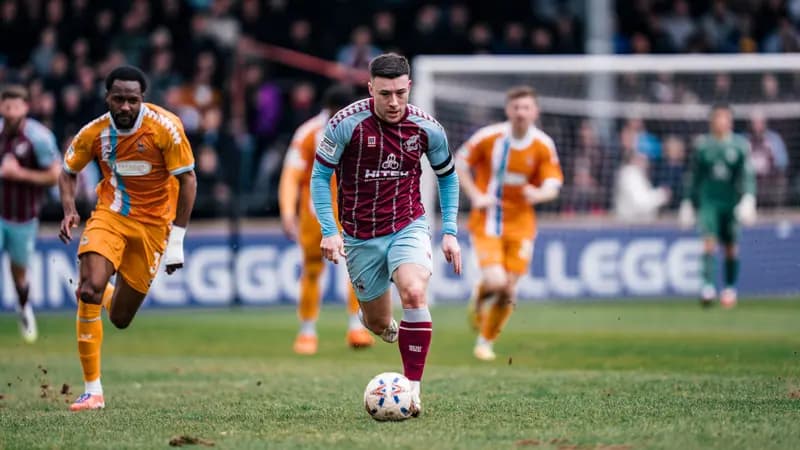 Match action at The Attis Arena
